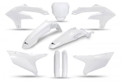 Afbeeldingen van UFO FULL KIT YAMAHA WHITE - YZF 250 24-25 / YZF 450 23-25