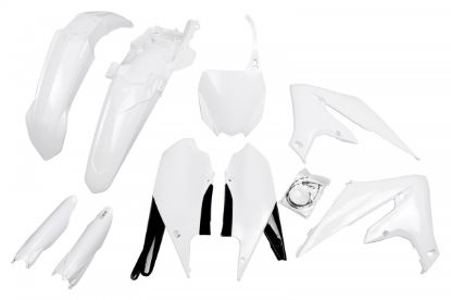 Afbeeldingen van UFO FULL KIT YAMAHA WHITE - YZF 250 2019-2023