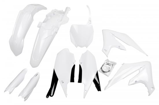 Afbeeldingen van UFO FULL KIT YAMAHA WHITE - YZF 250 2019-2023