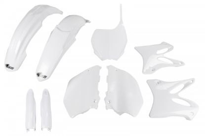Afbeeldingen van UFO FULL KIT YAMAHA WHITE - YZ 125 2006-2014