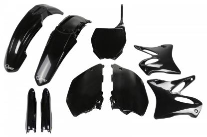 Picture of UFO FULL KIT YAMAHA BLACK - YZ 125 2006-2014