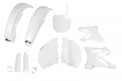 Afbeeldingen van UFO FULL KIT YAMAHA WHITE - YZ 125 2002-2005