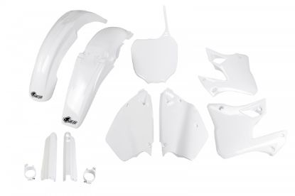 Afbeeldingen van UFO FULL KIT YAMAHA WHITE - YZ 125 2000-2001