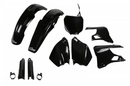 Picture of UFO FULL KIT YAMAHA BLACK - YZ 125 2000-2001