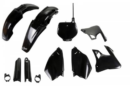 Picture of UFO FULL KIT YAMAHA BLACK - YZ 125 1996-1999