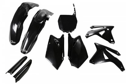 Afbeeldingen van UFO FULL KIT SUZUKI BLACK - RMZ 450 2007-2007