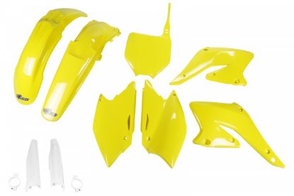 Afbeeldingen van UFO FULL KIT SUZUKI YELLOW - RMZ 250 2004-2006