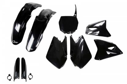 Afbeeldingen van UFO FULL KIT SUZUKI BLACK - RM 125 2001-2005