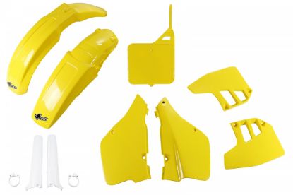 Afbeeldingen van UFO FULL KIT SUZUKI YELLOW - RM 250 1992-1992