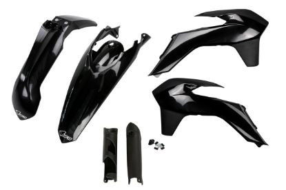 Afbeeldingen van UFO FULL KIT KTM BLACK - EXC(F) 125-500 2014-15