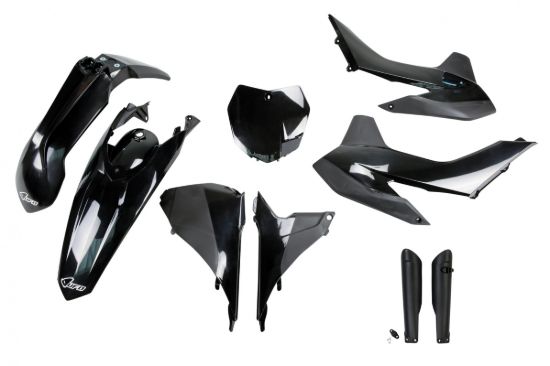 Afbeeldingen van UFO FULL KIT KTM BLACK - SX / SXF 2015