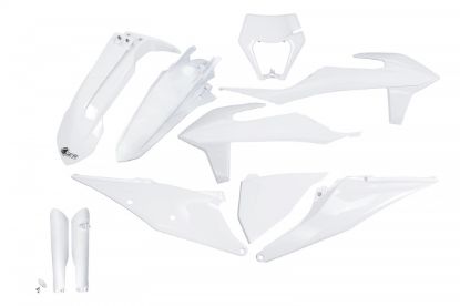 Afbeeldingen van UFO FULL KIT KTM SIX DAYS 21-22 WITH HEADLIGHT - EXC / EXC-F 2020-2023