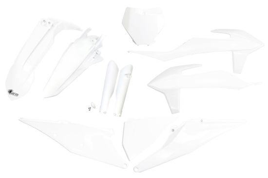 Afbeeldingen van UFO FULL KIT KTM WHITE - SX / SX-F 2019-2022