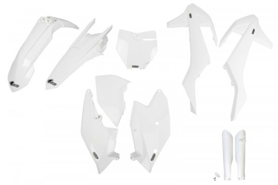 Afbeeldingen van UFO FULL KIT KTM WHITE - SX / SX-F 2016-2018