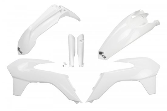 Afbeeldingen van UFO FULL KIT KTM WHITE - EXC / EXC-F 2014-2016