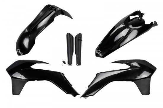 Picture of UFO FULL KIT KTM BLACK - EXC / EXC-F 2014-2016