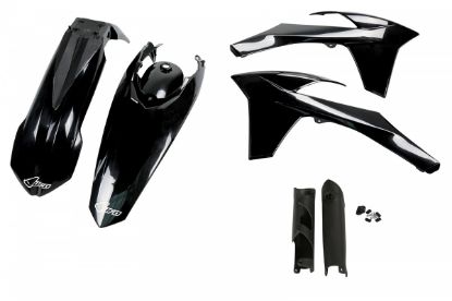 Afbeeldingen van UFO FULL KIT KTM BLACK - EXC / EXC-F 2012-2013