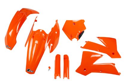 Afbeeldingen van UFO FULL KIT KTM ORANGE - SX 125 / 250 2004