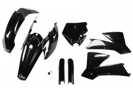 Afbeeldingen van UFO FULL KIT KTM BLACK - SX 125 / 250 2004