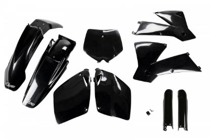 Afbeeldingen van UFO FULL KIT KTM BLACK - SX 125 / 250 2001-2002