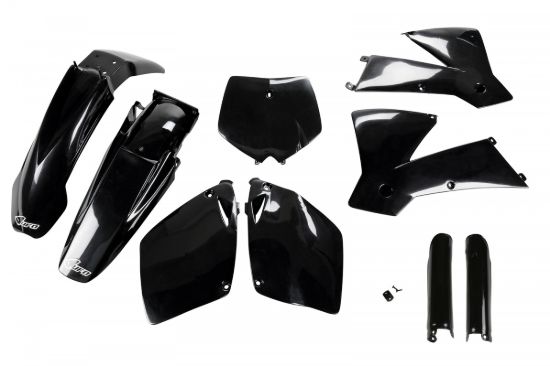 Afbeeldingen van UFO FULL KIT KTM BLACK - SX 125 / 250 2001-2002
