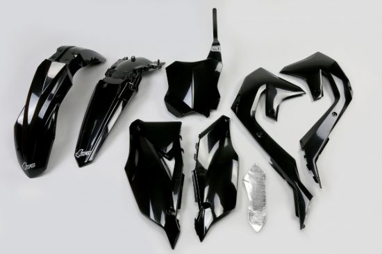 Picture of UFO FULL KIT KAWASAKI BLACK - KXF 250 2021-2024