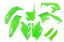 Picture of UFO FULL KIT KAWASAKI NEON GREEN - KXF 450 2018-2018
