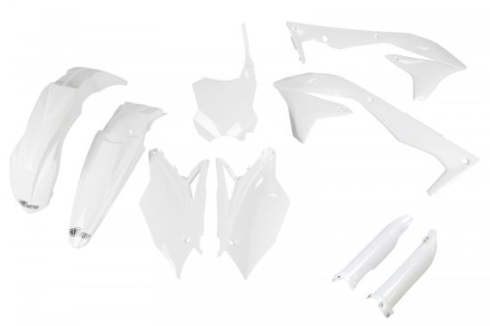 Afbeeldingen van UFO FULL KIT KAWASAKI WHITE - KXF 450 2018-2018