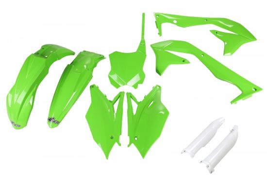 Afbeeldingen van UFO FULL KIT KAWASAKI GREEN - KXF 450 2018-2018