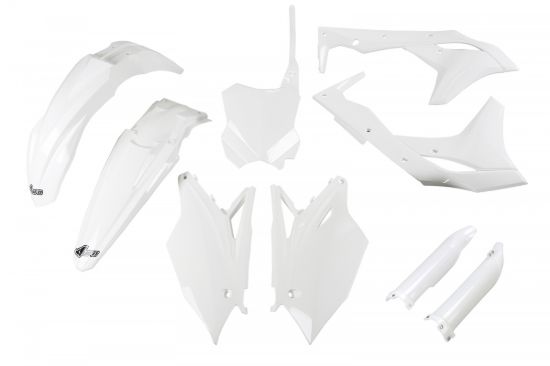 Afbeeldingen van UFO FULL KIT KAWASAKI WHITE - KXF 250 2018-2020