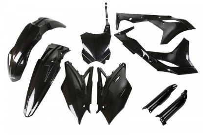 Picture of UFO FULL KIT KAWASAKI BLACK - KXF 250 2018-2020