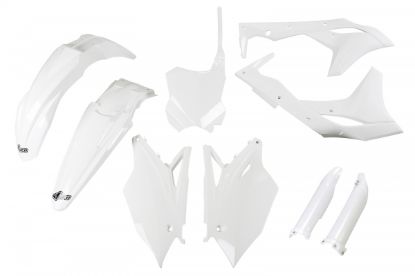 Afbeeldingen van UFO FULL KIT KAWASAKI WHITE - KXF 250 2017-2017