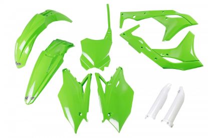 Afbeeldingen van UFO FULL KIT KAWASAKI GREEN - KXF 250 2017-2017