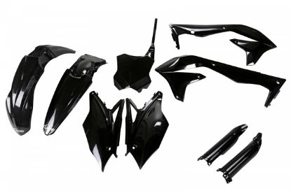Picture of UFO FULL KIT KAWASAKI BLACK - KXF 450 2016-2017
