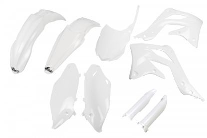 Afbeeldingen van UFO FULL KIT KAWASAKI WHITE - KXF 450 2013-2015