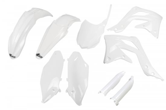 Afbeeldingen van UFO FULL KIT KAWASAKI WHITE - KXF 450 2013-2015