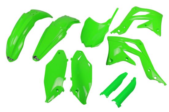 Afbeeldingen van UFO FULL KIT KAWASAKI GREEN - KXF 450 2013-2015