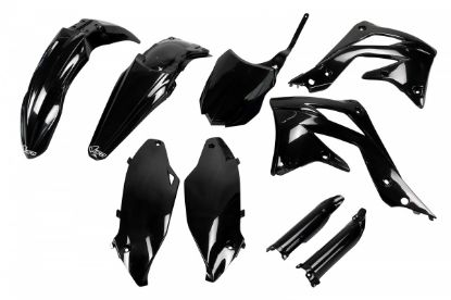 Picture of UFO FULL KIT KAWASAKI BLACK - KXF 450 2013-2015