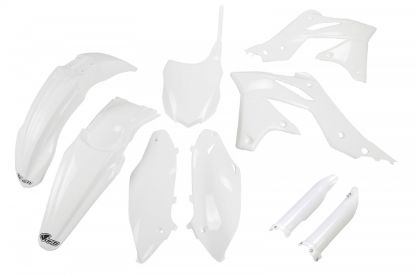 Afbeeldingen van UFO FULL KIT KAWASAKI WHITE - KXF 250 2013-2016