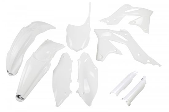 Picture of UFO FULL KIT KAWASAKI WHITE - KXF 250 2013-2016