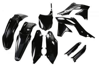 Picture of UFO FULL KIT KAWASAKI BLACK - KXF 250 2013-2016