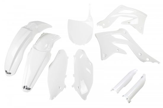 Afbeeldingen van UFO FULL KIT KAWASAKI WHITE - KXF 450 2012-2012