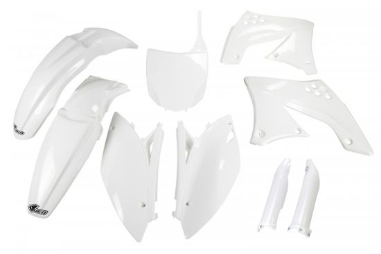 Afbeeldingen van UFO FULL KIT KAWASAKI WHITE - KXF 450 2009-2011