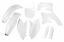 Picture of UFO FULL KIT KAWASAKI WHITE - KXF 450 2009-2011