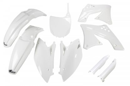 Afbeeldingen van UFO FULL KIT KAWASAKI WHITE - KXF 250 2009-2012