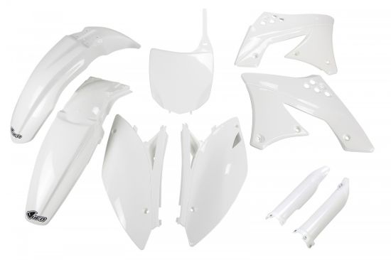 Afbeeldingen van UFO FULL KIT KAWASAKI WHITE - KXF 250 2009-2012