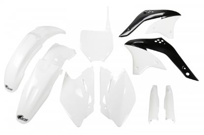 Afbeeldingen van UFO FULL KIT KAWASAKI WHITE - KXF 450 2008-2008