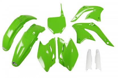 Afbeeldingen van UFO FULL KIT KAWASAKI GREEN - KXF 450 2008-2008