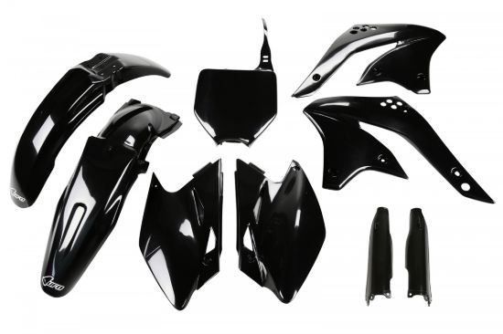 Afbeeldingen van UFO FULL KIT KAWASAKI BLACK - KXF 450 2008-2008