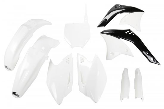 Afbeeldingen van UFO FULL KIT KAWASAKI WHITE - KXF 250 2008-2008